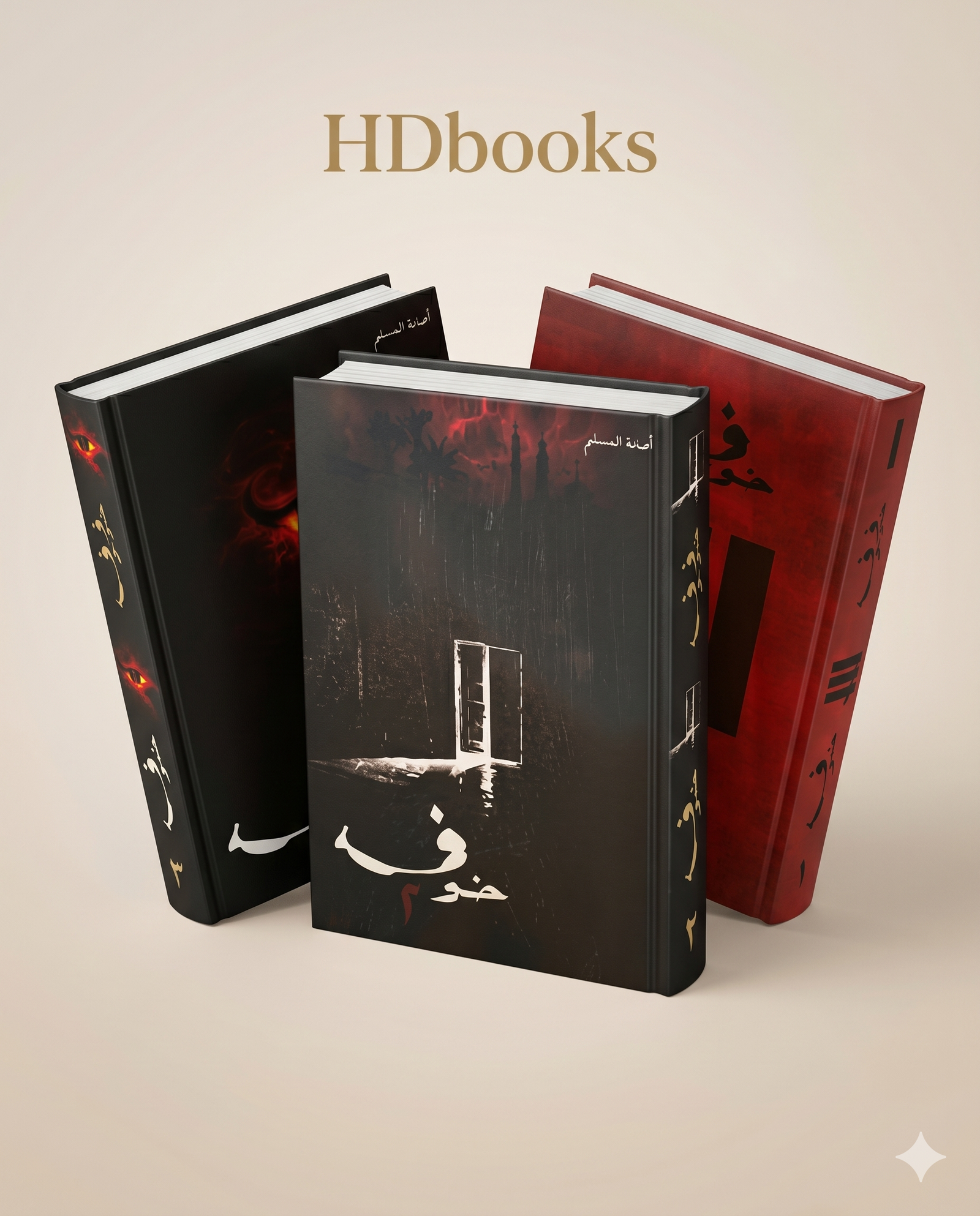 باقة سلسلة "خوف" الكاملة (3 كتب) – أسامة المسلم (إصدار فاخر)