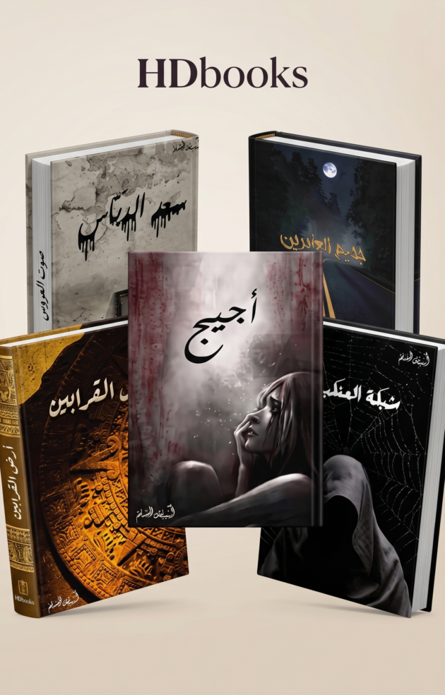 باقة العوالم الخفية (أسامة المسلم) – 5 روايات للرعب والتشويق (إصدار فاخر)