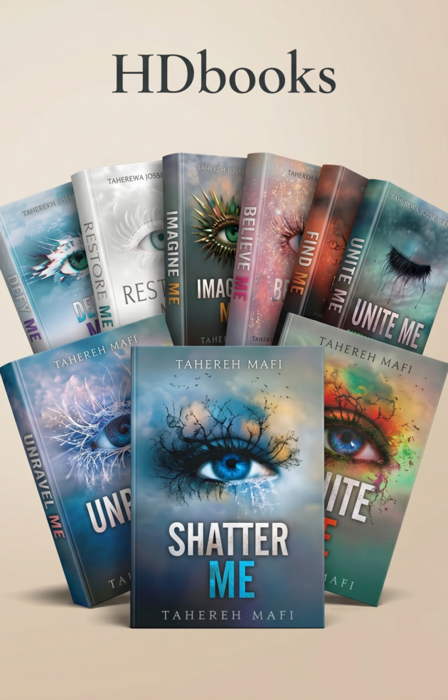 باقة سلسلة "Shatter Me" الكاملة – Tahereh Mafi (إصدار فاخر)
