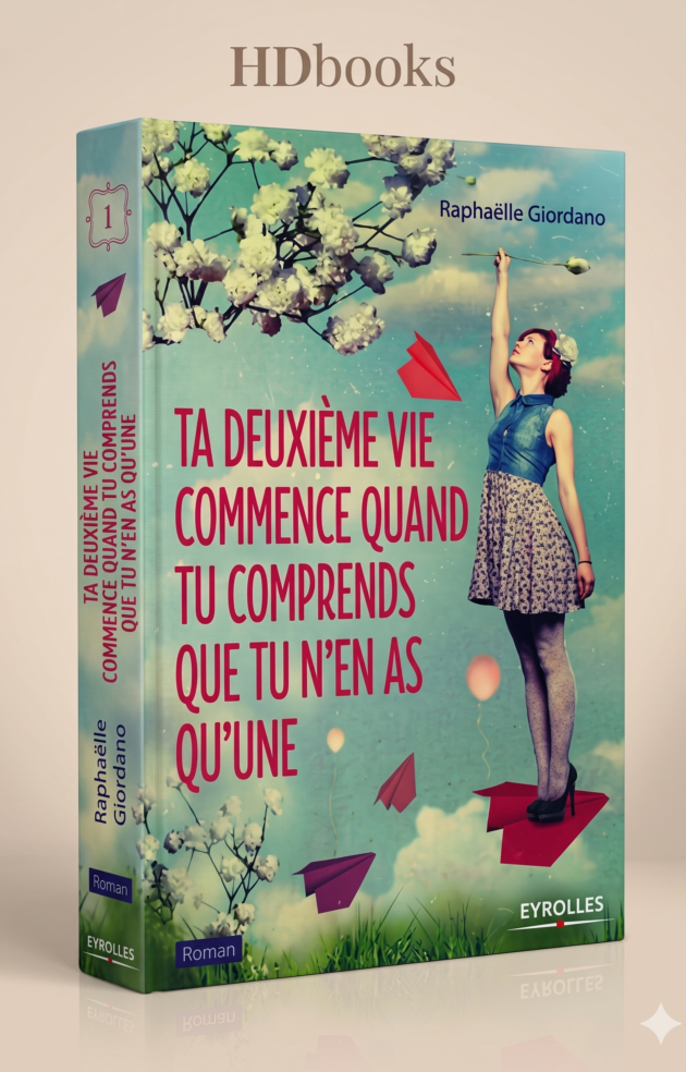 رواية "Ta deuxième vie commence quand tu comprends que tu n'en as qu'une" – Raphaëlle Giordano