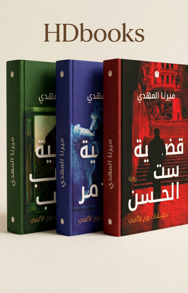الباقة الفاخرة لسلسلة "تحقيقات نوح الألفي" - ميرنا المهدي (3 أجزاء حصرياً)