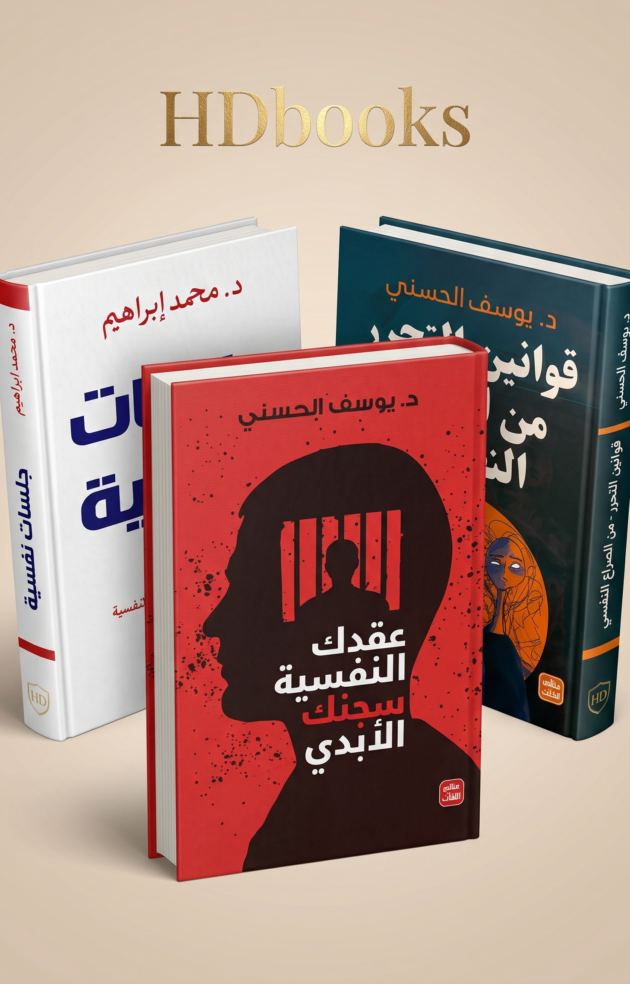 باقة التحرر والسلام الداخلي – 3 كتب للتعافي النفسي (إصدار فاخر)