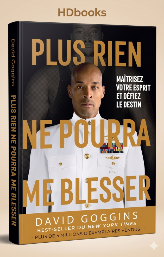 كتاب "Plus rien ne pourra me blesser" – David Goggins (إصدار فاخر)