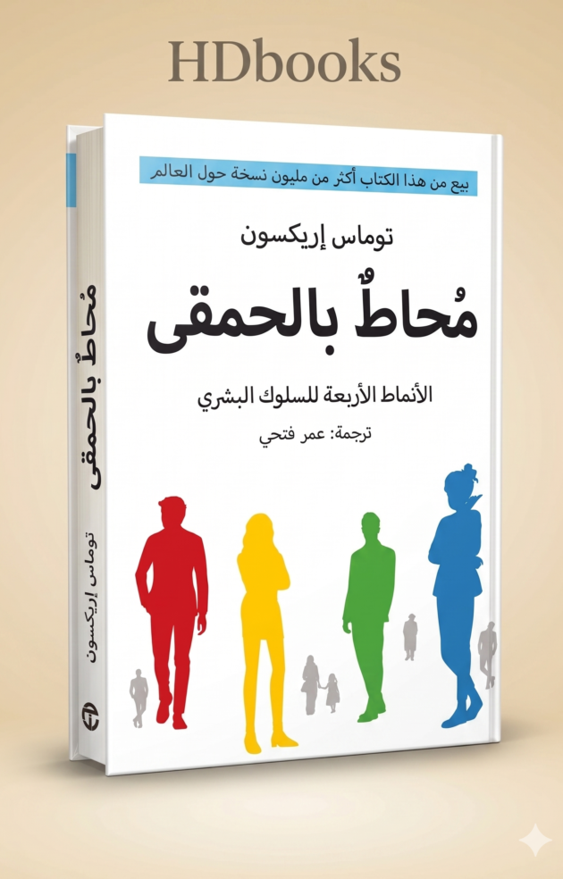 كتاب "محاط بالحمقى" – توماس إريكسون (إصدار فاخر)