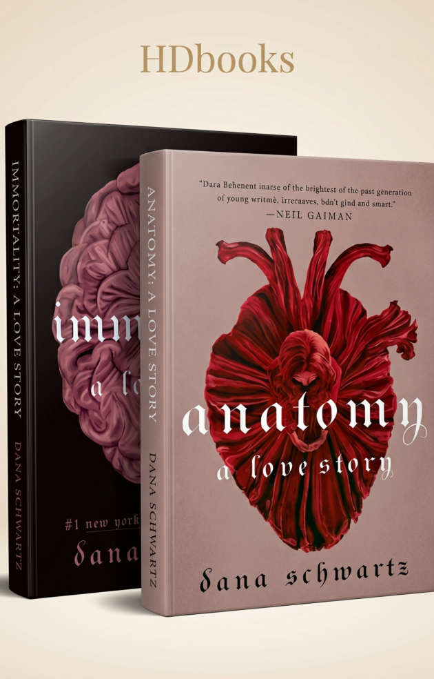 باقة ثنائية الرومانسية القوطية "Anatomy & Immortality" – Dana Schwartz